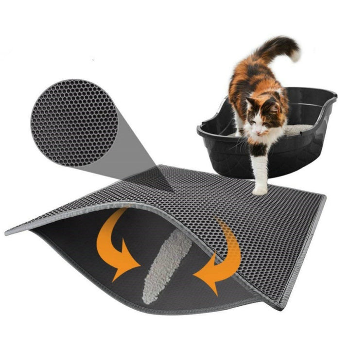 Waterproof Cat Litter Pad | Honeycomb Urine Proof Mat