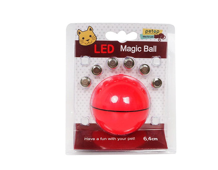 LED Rolling Cat Toy | Electronic Interactive Ball