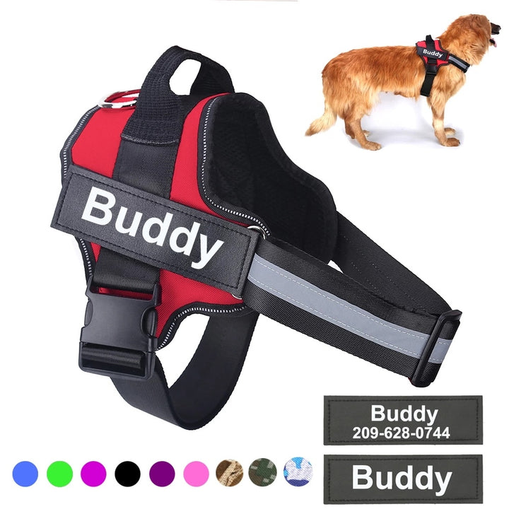 Reflective Dog Harness | No-Pull Adjustable Vest