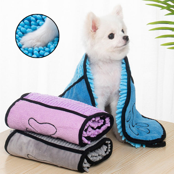 Super Absorbent Pet Towels | Quick-Drying Bathrobe