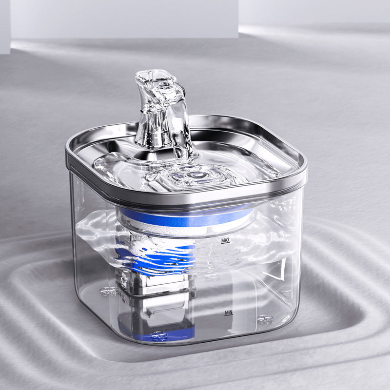 Automatic Pet Water Dispenser | Stainless Steel Fountain