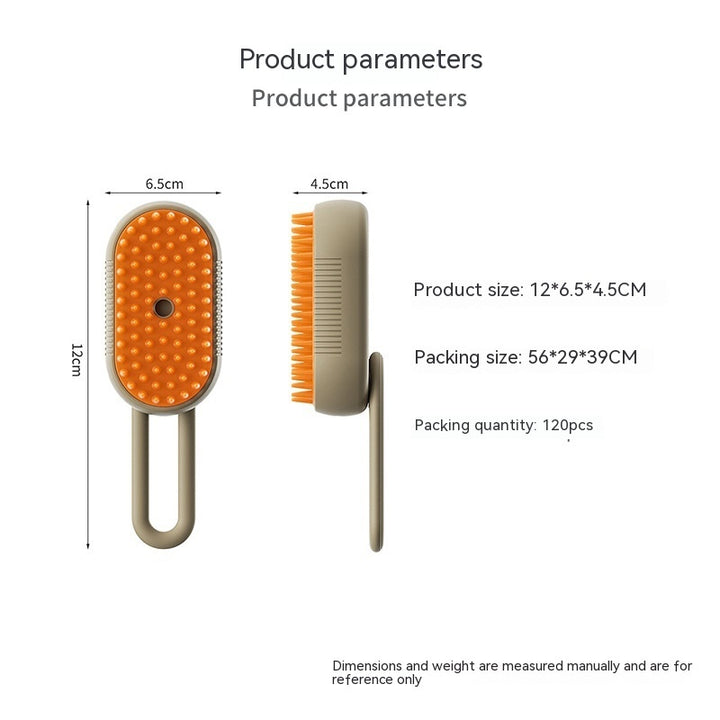 3-in-1 Cat Steam Brush | Electric Pet Grooming Comb