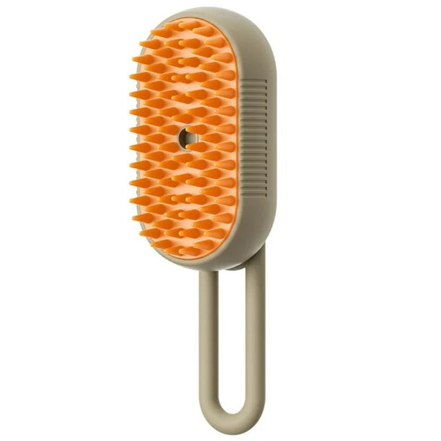 3-in-1 Cat Steam Brush | Electric Pet Grooming Comb